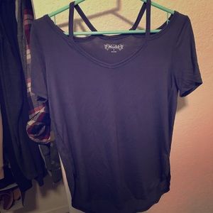Mudd Strappy Tee